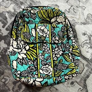 Vera Bradley Floral Quilted Backpack